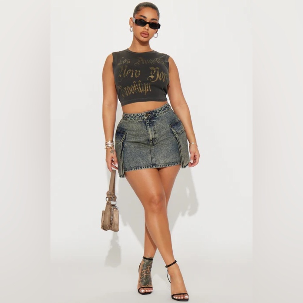 Denim Skirt